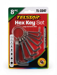 Telstar 8pc Hex Key Set
