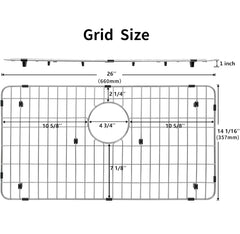 Kitchen Sink Grid and Protectors Stainless Steel Grids