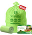 Simply Bio 33 Gallon Compostable Trash Bags Liners Flat-Top Heavy Duty 30 Bags