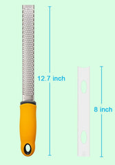 Lemon Zester Hand Cheese Grater Zester Grater Razor-Sharp Stainless Steel Blade