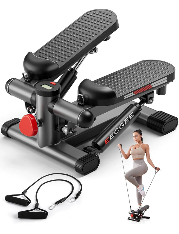 EECGEE Mini Stepper w/ Hydraulic Fitness Stair Stepper Home Workout