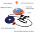 LIEYU Diving Ventilator 3.5H 39ft Hose Air Compressor Beginner Scuba Diving System - Blue