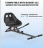Gyroor K2 Self Balancing Scooters Seat Attachment Go Kart Conversion for 6.5'' to 10'' - Black
