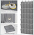 Merb Home Shoe Storage Organizer w/ Innovative Hook Hanging Door Rack 24 &1 2 Pockets 2pk