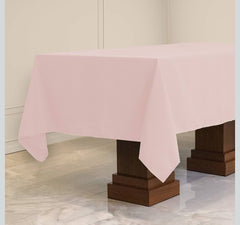 Rectangle Tablecloth 60" x 126" Rectangular Table Cloth - Pink