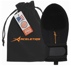 Baseball Sliding Mit w/ Custom Design for Right and Left Hand 11"L x 5.5"W - Black