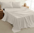 DREAMCARE 4pc Twin Breathable Cooling Sheets Sheet Sets - Ivory