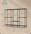 SONGMICS Clothes Rack Portable Closet Heavy-Duty Wardrobe Organizer - Black