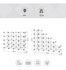 SONGMICS Shoe Rack Interlocking Plastic Organizer DIY Set of 16 Cubes - Clear