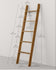 VASAGLE 5-Tier Blanket Ladder Modern Basic Ladder Shelf - Honey Brown