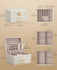 SONGMICS 3-Tier Jewelry Box w/ Mirror Organizer w/ 2 Drawers - Cloud White