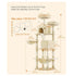Feandrea 81.1" Cat Tree Large Cat Tower Multi-Level Condo - Beige