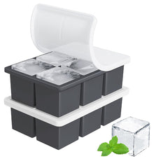Large Ice Cube Tray 2pk - Gray