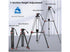 Mactrem 82"/210cm Fluid Head Tripod - Heavy Duty Video Tripod for Camera