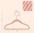 Songmics Baby Kids Space Saving Clothes Velvet Hangers 50pk - Pink