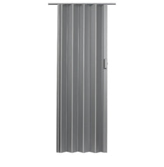 Spectrum Elite PVC Folding Door Fits 48"wide x 96"high Satin Silver Color