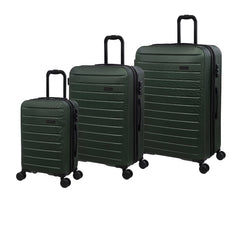 it luggage Legion 3 Piece Hardside 8 Wheel Expandable Spinner Luggage Set - Green
