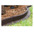 Eco Border 3" x 48" Brown Rubber No Dig Landscape Garden Border Edging (Pack 6)