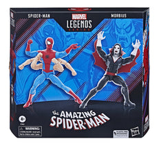 Marvel Legends Series Spider-Man vs Morbius 6 Inch Action Figures