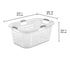 Sterilite Ultra White Plastic Laundry Basket 12-1/8 in. H x 27-3/8 in. L x 18-5/8 in. W
