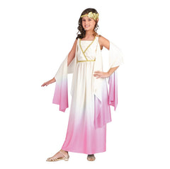Fun World Athena Halloween Fancy-Dress Costume for Child, Big Girls- Size L (12-14)