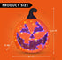 JOIEDOMI Halloween LED Pre-Lit Light Up Jack-O-Lattern Pumpkin Indoor Outdoor Décor 2.5ft Tall