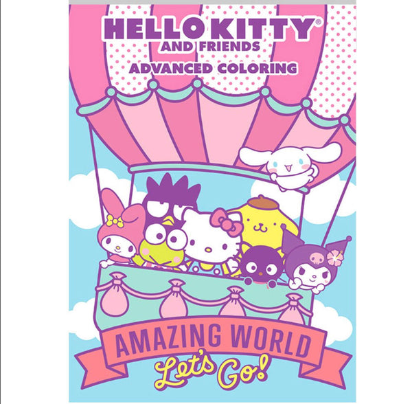 Hello Kitty & Friends Advanced Coloring Book