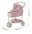 Olivia's Little World Polka Dots Princess 2-in-1 Metal & Polyester Baby Doll Stroller, Pink