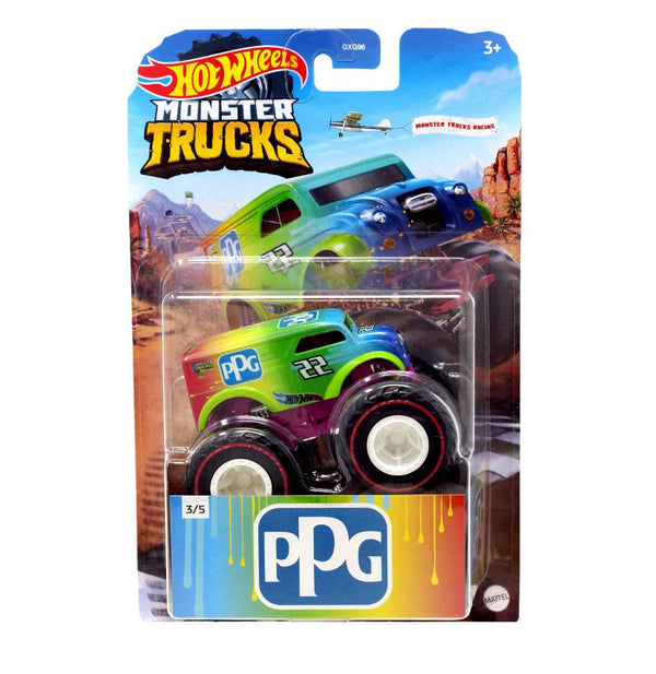 Hot Wheels Monster Trucks Racing PPG Diecast Car