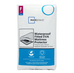 Mainstays Waterproof EVA Fitted Mattress Protector, Full