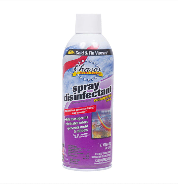 Chase Disinfectant Spray Country Rain Scent 6oz