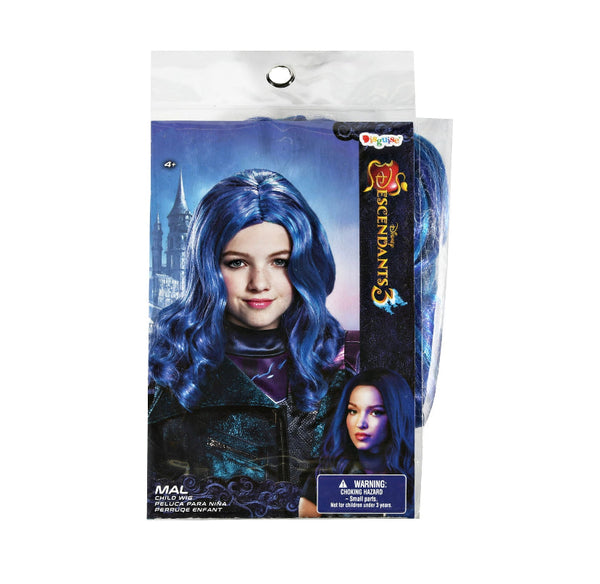 Disguise Disney's Descendents 3 Classic Mal Halloween Costume Wig