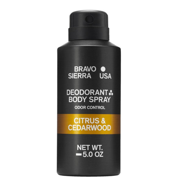 Bravo Sierra Body Spray - Citrus and Cedarwood - 5 fl oz