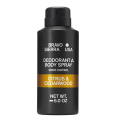 Bravo Sierra Body Spray - Citrus and Cedarwood - 5 fl oz