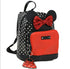 Disney Licensed Minnie Mouse 10" Mini Backpack - Black/Red