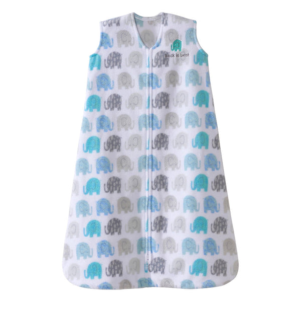 Halo Sleepsack Wearable Blanket, Microfleece, Elephant Texture, Toddler Boys, Extra Large, 18-24 Months