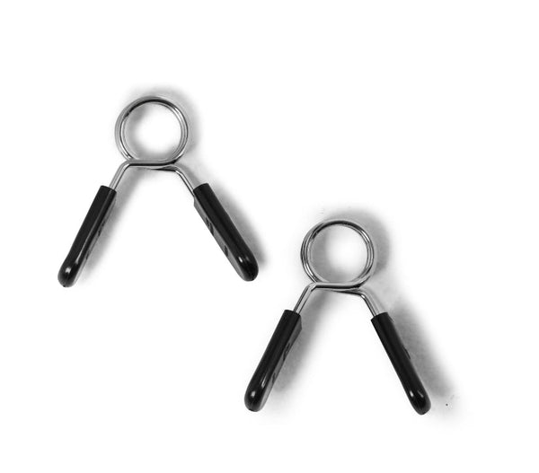Weider Standard-Sized Spring Collar Clips with Plastic Handles