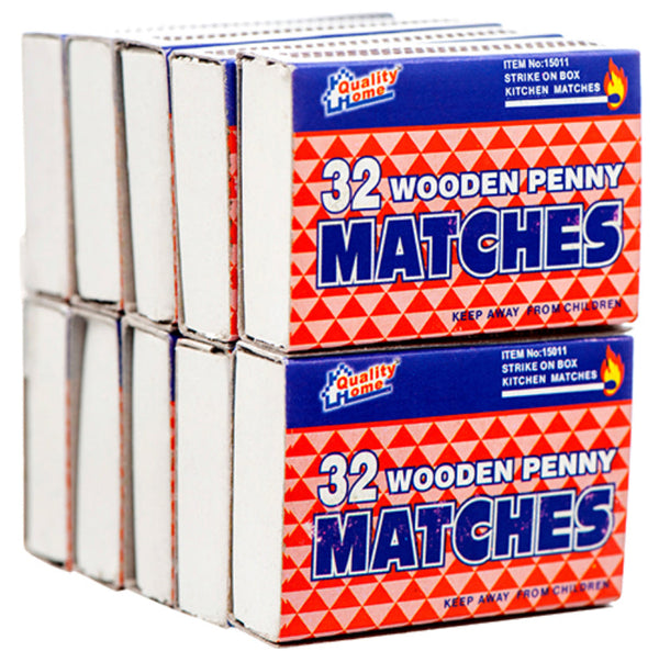 Quality Home Matches 32ct 10pk