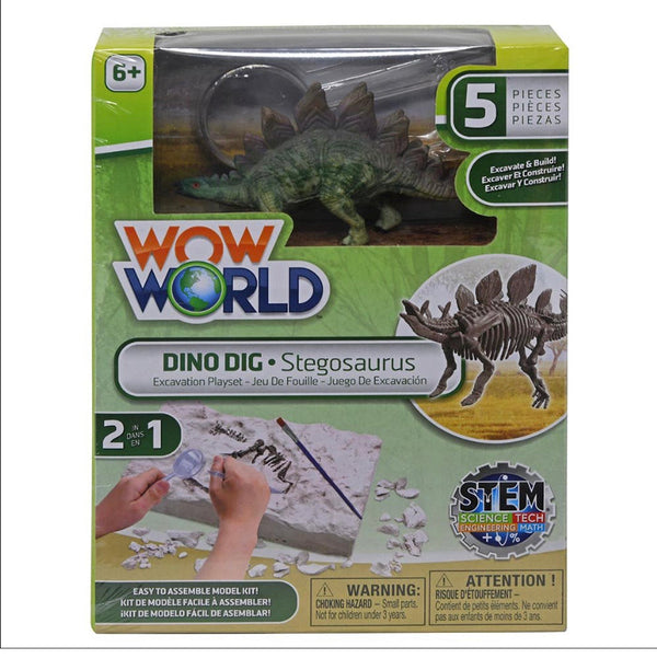Wow World Stegosaurus Dino Dig