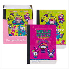 Hello Kitty & Friends Composition Book 200pg (priced for one)