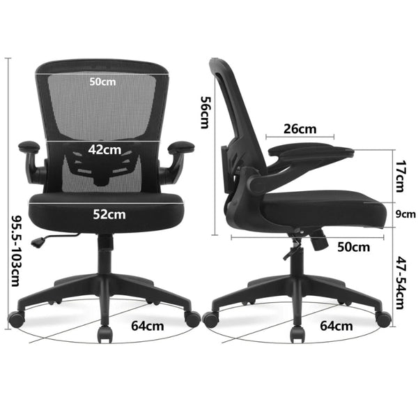 KERDOM Member Discount FelixKing Home Office Ergonomic Chair With Adjustable Lumbar Support
