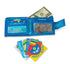 Melissa & Doug Pretend-to-Spend Toy Wallet With Play Money and Cards (45 pcs), Blue - FSC-Certified Materials