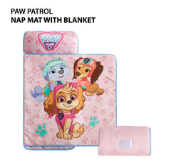 Paw Patrol Brave Girls Club Nap Mat, Pink , 21 x 46, Polyester