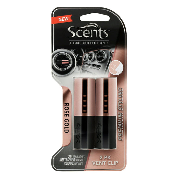 SCENTS 2pk Luxe Collection Auto Air Freshener - Burlwood