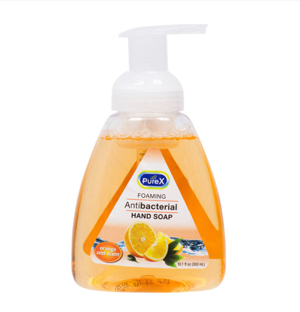 All PureX Foaming AntiBacterial Hand Soap Orange Zest Scent