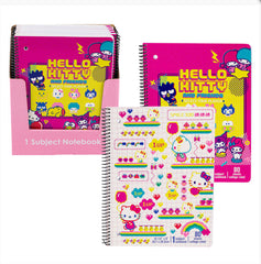 Hello Kitty & Friends Notebook 80pg (priced for one)