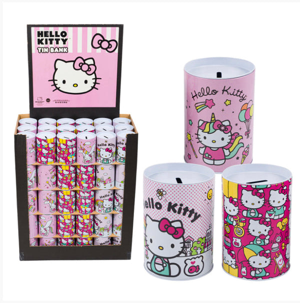 Hello Kitty Tin Piggy Money Bank (price per one)