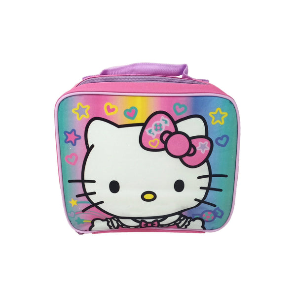 Hello Kitty Rectangle Lunch Bag Stars Pink Girl
