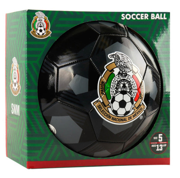 Youth Soccer Ball Mexico Size 5 - Black