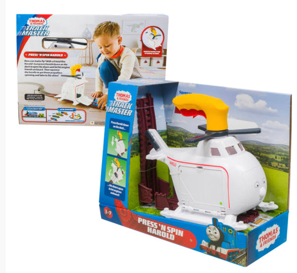 Thomas and Friends Press N' Spin Harold Helicopter